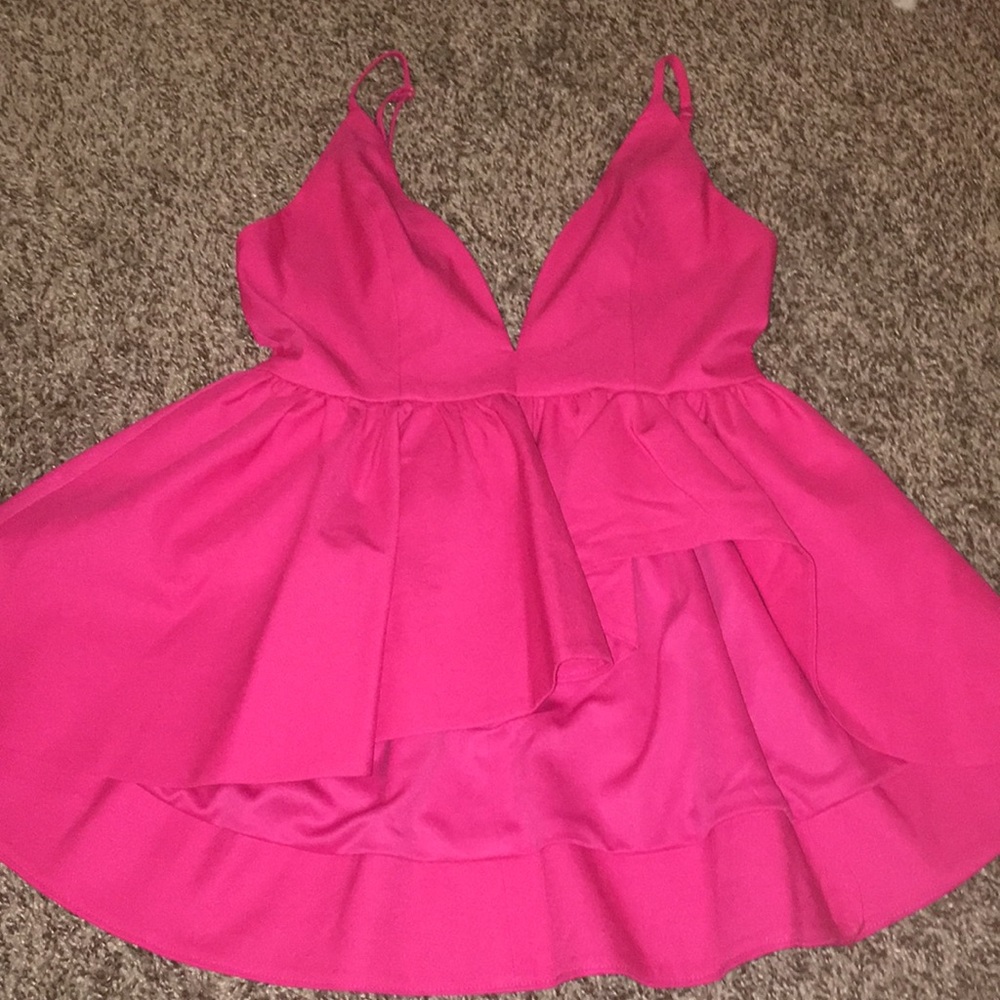 Pink top